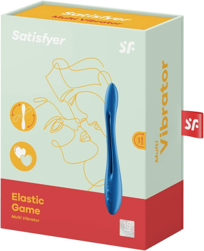 Універсальний гнучкий вібратор для пар Satisfyer Elastic Game Dark Blue - фото №8