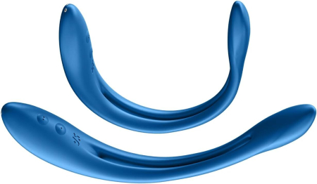 Універсальний гнучкий вібратор для пар Satisfyer Elastic Game Dark Blue - фото №7