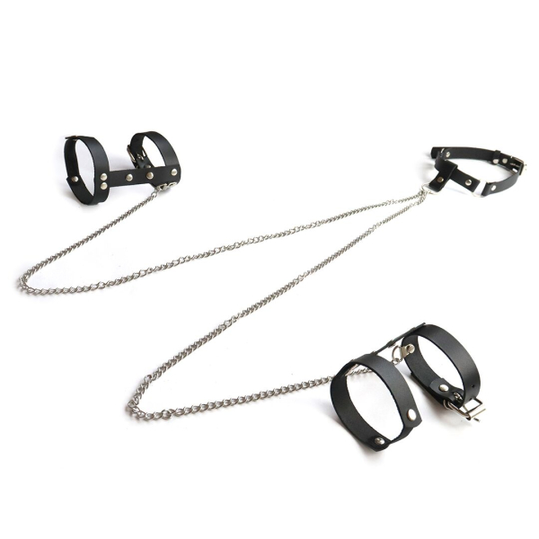 Нашийник та прикраса на руки Art of Sex - Dakota - фото