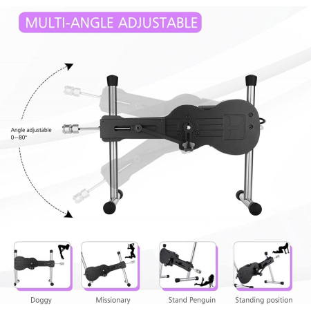 Смарт секс-машина Hismith AK-09 Sex Machine APP з фалоімітатором, бездротовий пульт ДК №3