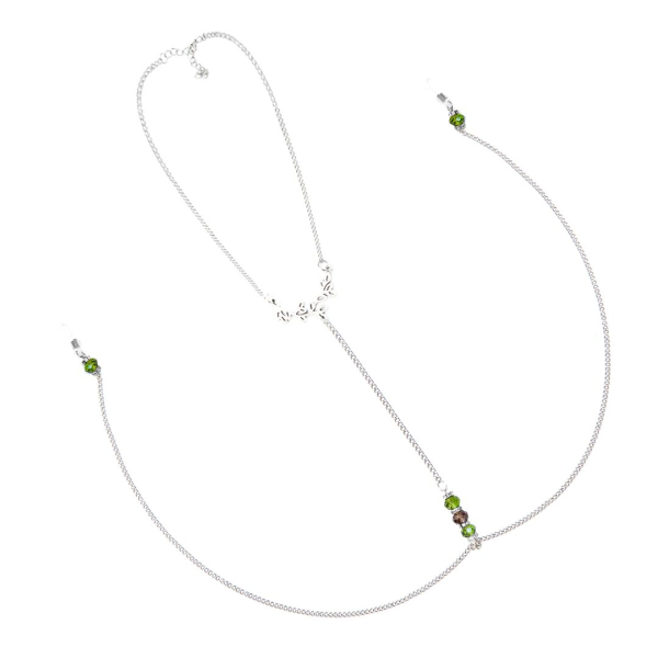 Прикраса з ланцюжками та намистинами для сосків Art of Sex – Silvestra - фото