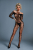 Бодістокінг Caprice Lingerie Model 10 One size Black, мереживо, відкритий доступ, довгий рукав - фото