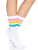 Шкарпетки жіночі в смужку Leg Avenue Pride crew socks Pansexual, 37–43 розмір - фото