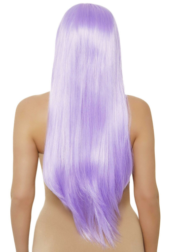 Перука Leg Avenue 33? Long straight center part wig lavender - фото №2