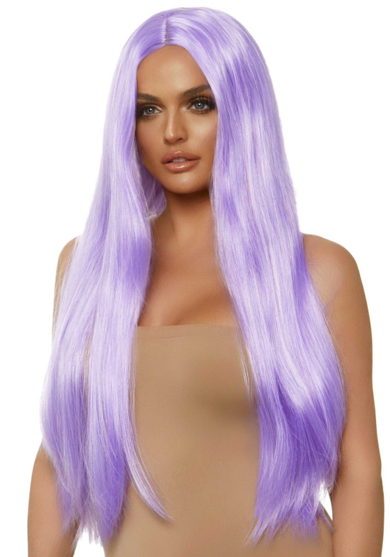 Перука Leg Avenue 33? Long straight center part wig lavender - фото