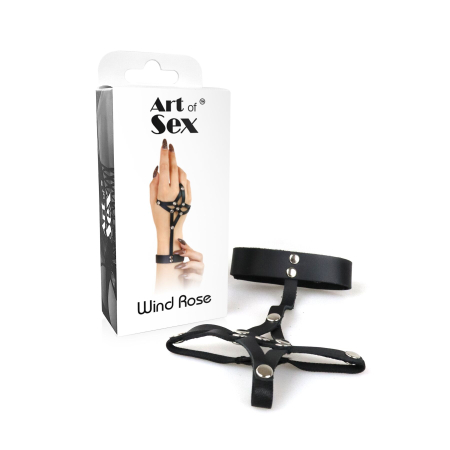 Прикраса на руку Art of Sex - Wind Rose star, колір Чорний - фото №3