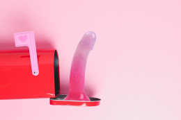 Дилдо з рожевим градієнтом та блискітками Love To Love DILDOLLS - SUNRISE, ультрам’який - - фото №6