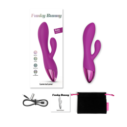 Вібратор-кролик Love To Love FUNKY BUNNY - SWEET ORCHID - - фото №5