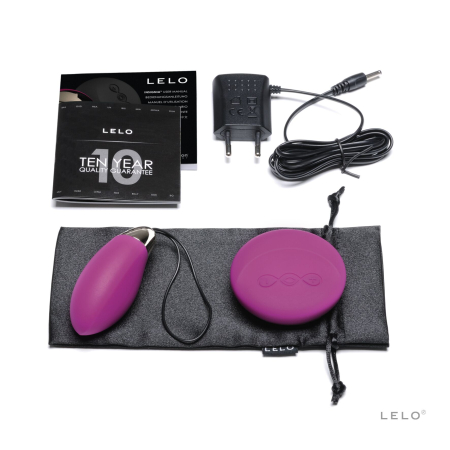 Віброяйце LELO Lyla 2 Deep Rose, водонепроникне, пульт ДК з вібрацією, технологія SenseMotion - фото №4
