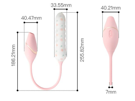 Пульсатор з вакуумним стимулятором KISTOY Cathy Plus на гнучкій зчіпці - фото №3