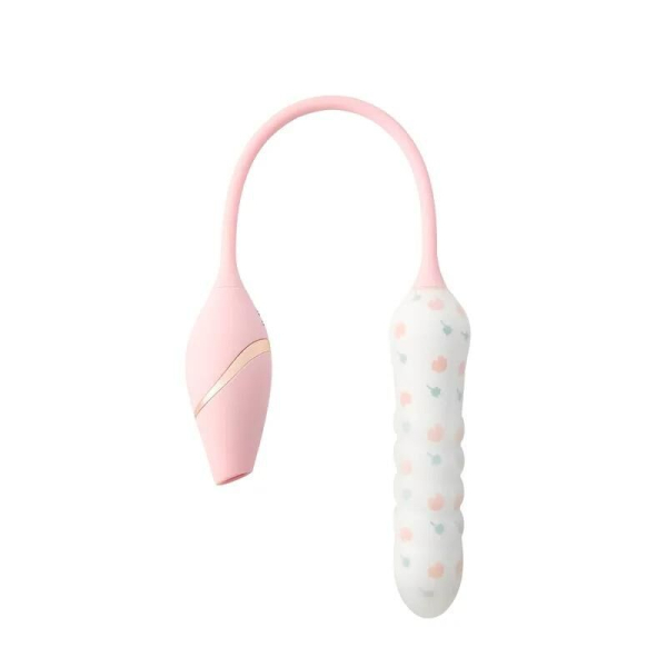 Пульсатор з вакуумним стимулятором KISTOY Cathy Plus на гнучкій зчіпці - фото