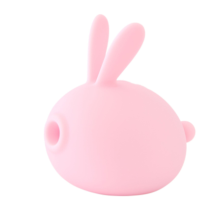 Вакуумний кліторальний стимулятор з вібрацією KISTOY Too Simple Pink - фото №2