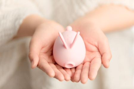 Вакуумний кліторальний стимулятор з вібрацією KISTOY Too Simple Pink - фото №7