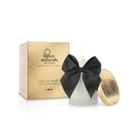 Масажна свічка Bijoux Indiscrets MELT MY HEART Caramel - фото №3