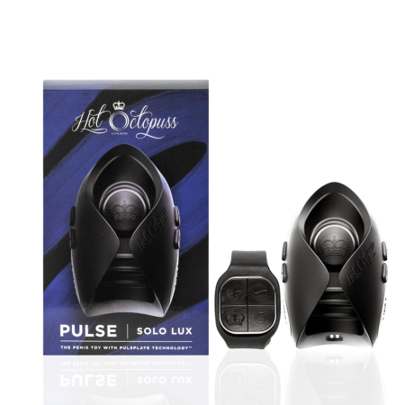 Іграшка для пеніса Hot Octopuss PULSE SOLO LUX, пульсація, використання без рук - фото №9