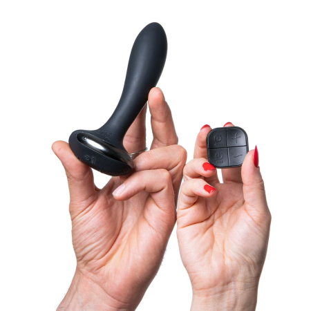 Анальна вібропробка Hot Octopuss PleX with flex, Treble and Bass Technology, 2 мотори, пульт ДК - фото №3