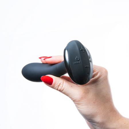 Анальна вібропробка Hot Octopuss PleX with flex, Treble and Bass Technology, 2 мотори, пульт ДК - фото №6