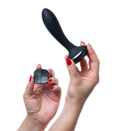 Анальна вібропробка Hot Octopuss PleX with flex, Treble and Bass Technology, 2 мотори, пульт ДК - фото №4