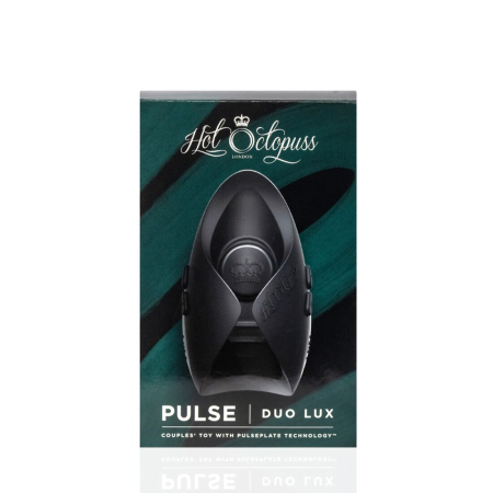 Іграшка для пар Hot Octopuss PULSE DUO LUX, пульсація+вібрація, використання без рук, 2 пульти - фото №12