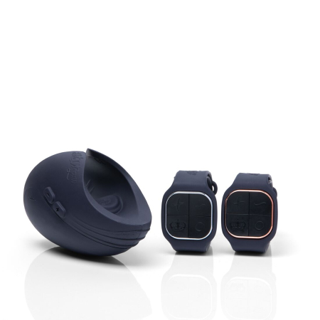 Іграшка для пар Hot Octopuss PULSE DUO LUX, пульсація+вібрація, використання без рук, 2 пульти - фото №5