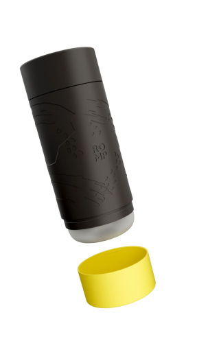 Мастурбатор з ефектом вакууму Romp Dash Black, багата текстура, багаторазовий №2