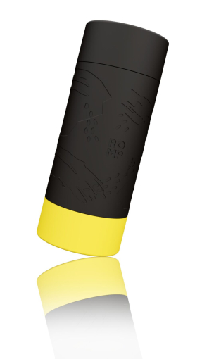 Мастурбатор з ефектом вакууму Romp Dash Black, багата текстура, багаторазовий №4