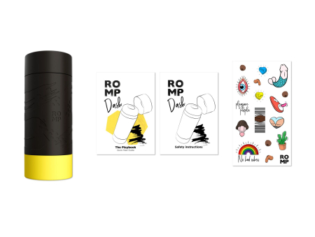 Мастурбатор з ефектом вакууму Romp Dash Black, багата текстура, багаторазовий №6