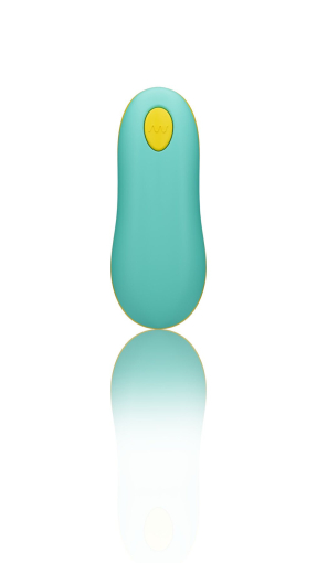 Віброяйце для точки G з пультом керування Romp Cello Light Teal, водонепроникне - фото №5