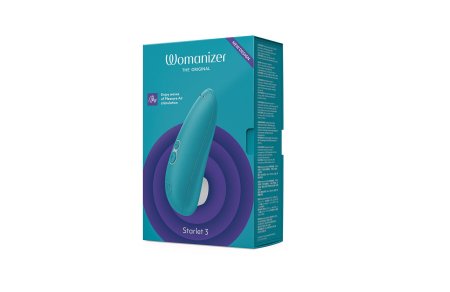 Вакуумний кліторальний стимулятор Womanizer Starlet 3 TURQUOISE - фото №6