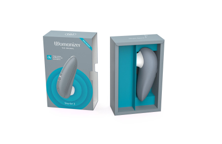 Вакуумний кліторальний стимулятор Womanizer Starlet 3 GREY №5