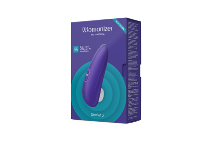Вакуумний кліторальний стимулятор Womanizer Starlet 3 INDIGO №2