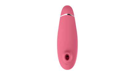 Вакуумний кліторальний стимулятор Womanizer Premium 2 - Raspberry, функції Autopilot та Smart Silenc №2