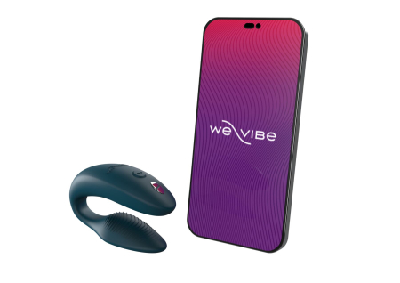 Смарт-вібратор для пар We-Vibe Sync 2 Green Velvet, 10 віброрежимів, пульт ДК - фото