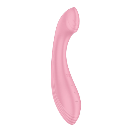 Вібратор для точки G Satisfyer G-Force Pink, 10 режимів + 5 рівнів інтенсивності - фото №5