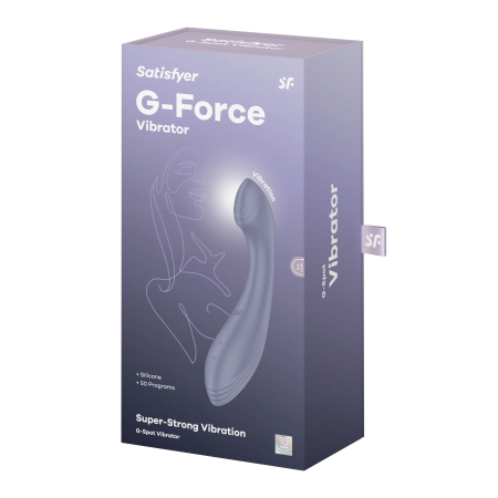 Вібратор для точки G Satisfyer G-Force Violet, 10 режимів + 5 рівнів інтенсивності - фото №6