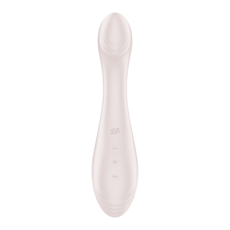 Вібратор для точки G Satisfyer G-Force Beige, 10 режимів + 5 рівнів інтенсивності - фото №2
