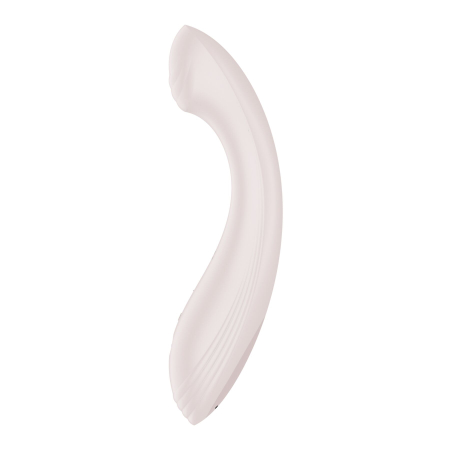 Вібратор для точки G Satisfyer G-Force Beige, 10 режимів + 5 рівнів інтенсивності - фото №3