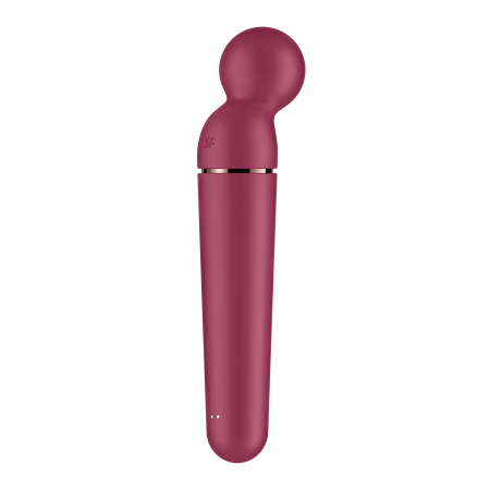 Вібромасажер Satisfyer Planet Wand-er Berry/Rosegold, дуже потужний, бездротовий - фото №4