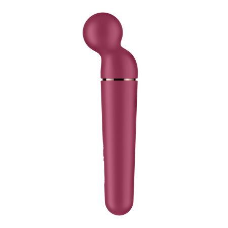 Вібромасажер Satisfyer Planet Wand-er Berry/Rosegold, дуже потужний, бездротовий - фото №2
