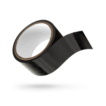 Скотч для бондажу Bedroom Fantasies: Bondage Tape 10 m, чорний - фото