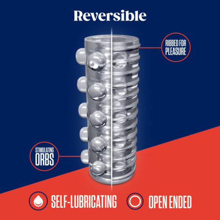 Мастурбатор Rize by Blush - Swich Glow in the Dark Masturbator - Clear - фото №3