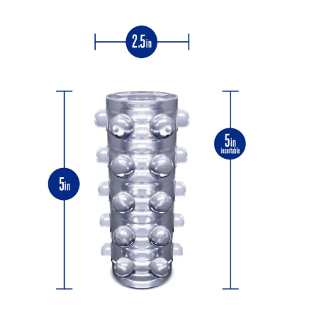 Мастурбатор Rize by Blush - Swich Glow in the Dark Masturbator - Clear - фото №5