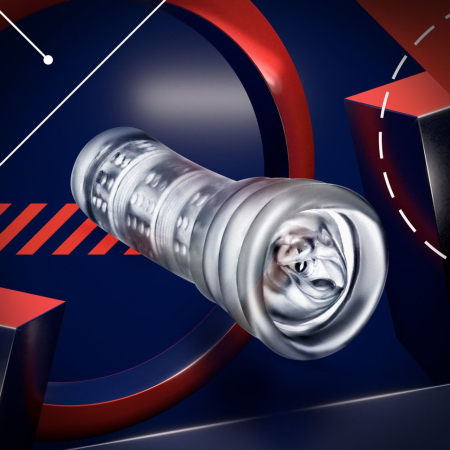 Мастурбатор Rize by Blush - Luz Glow in the Dark Masturbator - Clear - фото №6