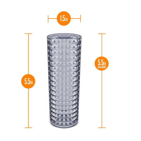 Мастурбатор Rize by Blush - Strokez Masturbator - Clear - фото №5