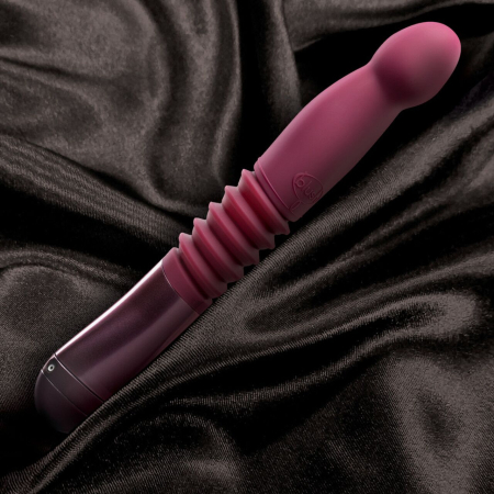 Пульсатор Temptasia by Blush - Trixie Thrusting Dildo - Wine Red - фото №8