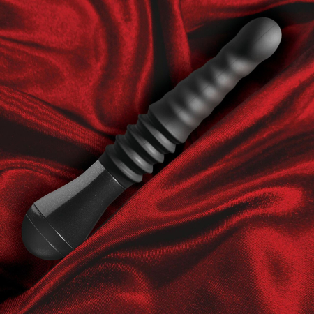 Пульсатор Temptasia by Blush - Lazarus Thrusting Dildo - Black - фото №8