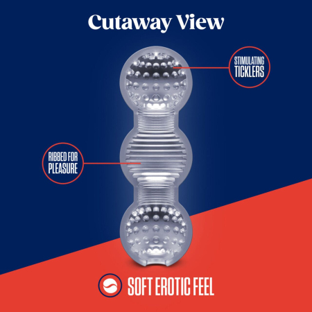 Мастурбатор Rize - Feelz Masturbator - Clear - фото №3