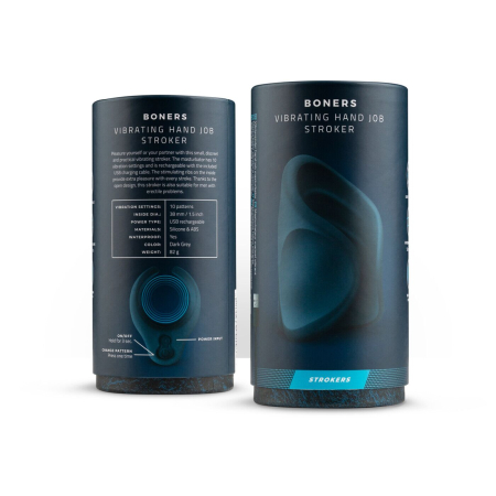 Мастурбатор Boners Vibrating Hand Job Stroker - фото №6