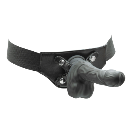 Вібро-фалоімітатор з ротацією та пульсацією Naked Addiction 8.6? Noir, з пультом ДК - фото №6