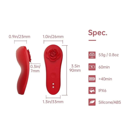 Смарт-вібратор у трусики Fun Town Caleo, надійне кріплення на магніті - фото №3